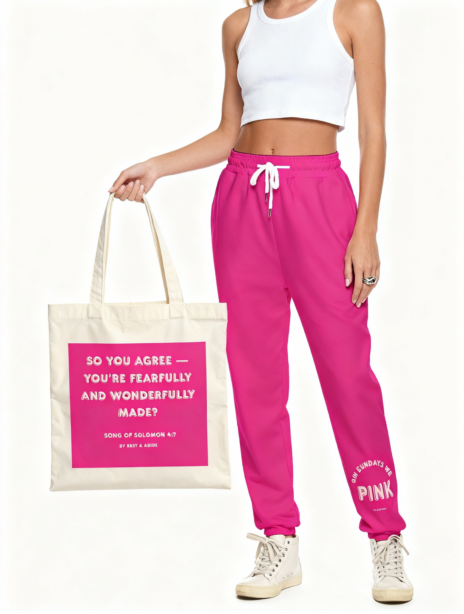 Thou Shalt Not Be Basic Tote —✨ Limited Edition Success