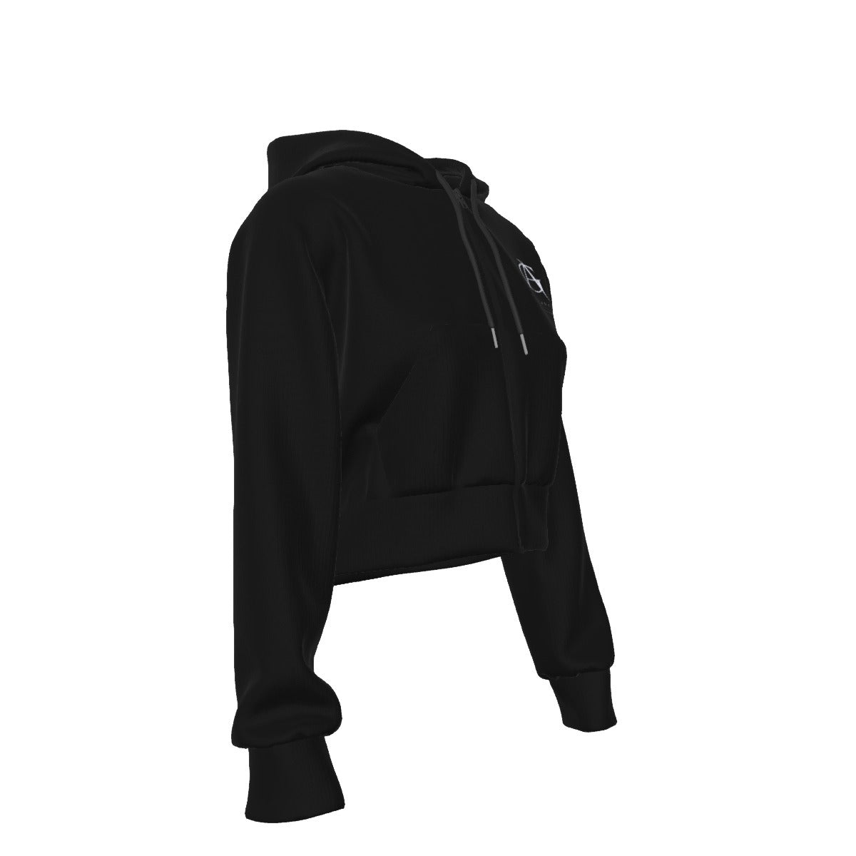 Virtus Cropped Zip Hoodie