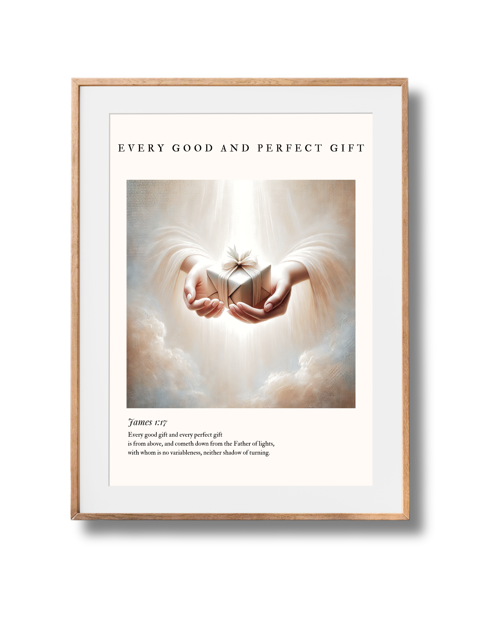 From Above – James 1:17 Wall Art