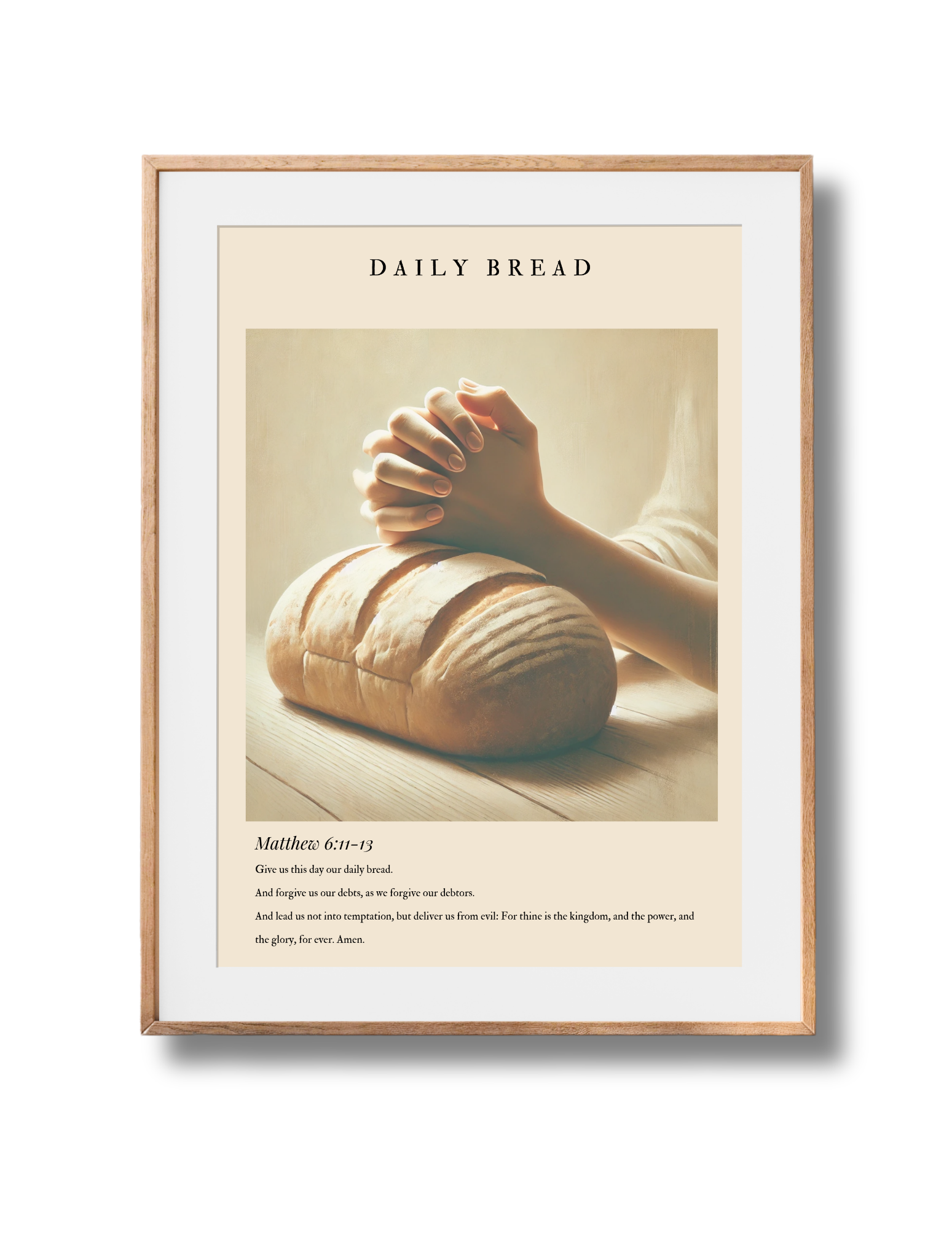 The Grace of Provision – Prayers of Trust Wall Art