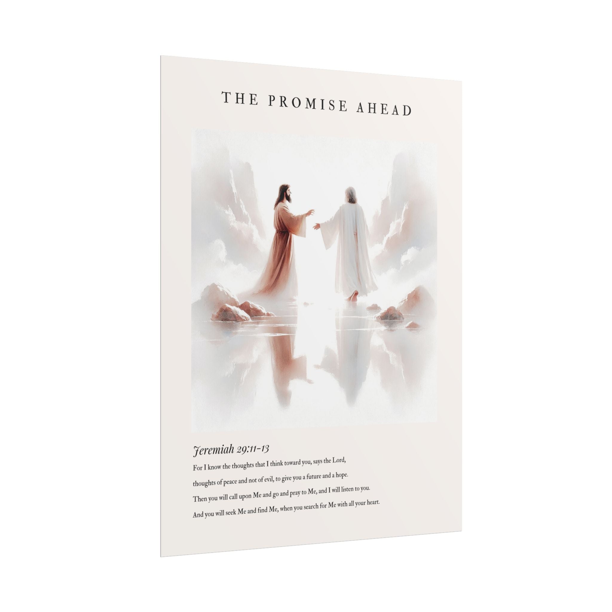 The Promise Ahead – Jeremiah 29:11-13 Wall Art