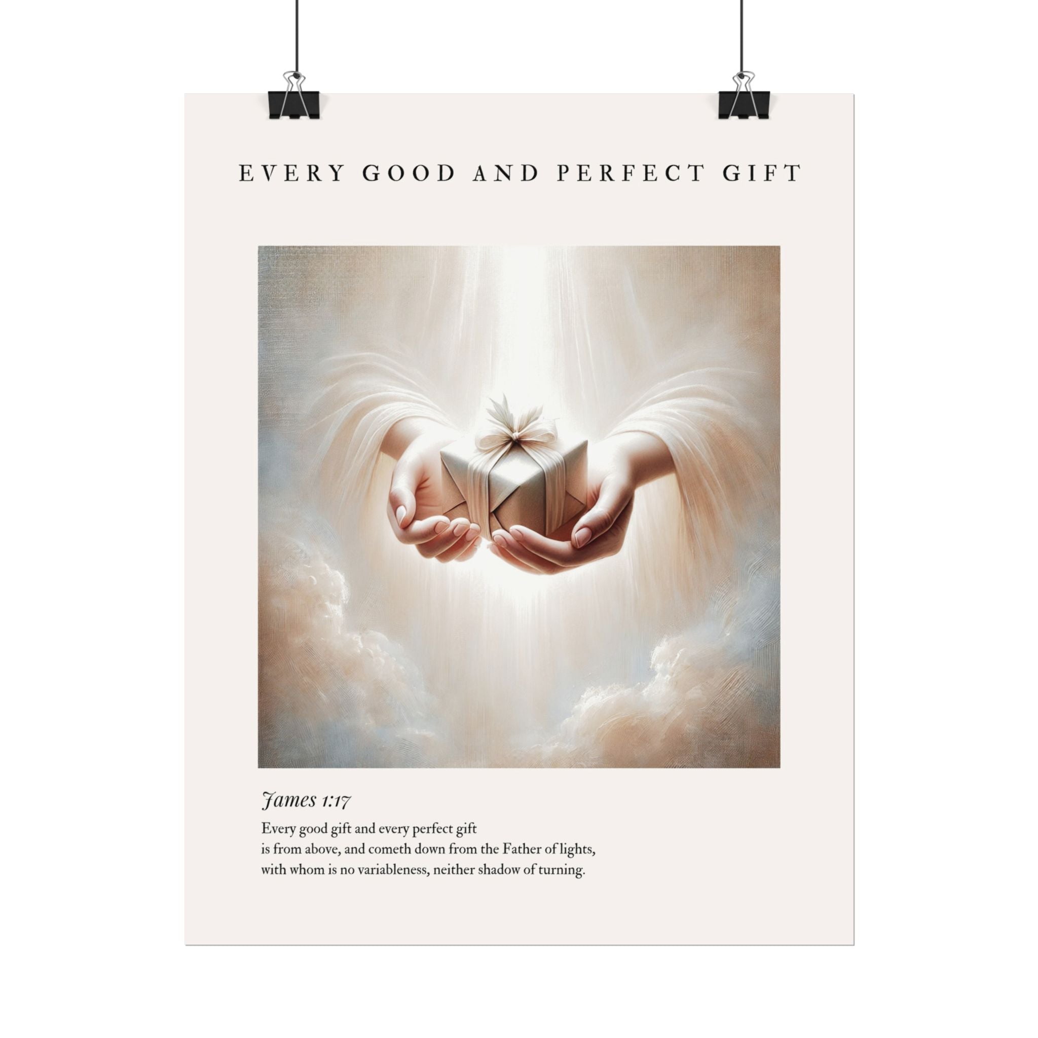 From Above – James 1:17 Wall Art