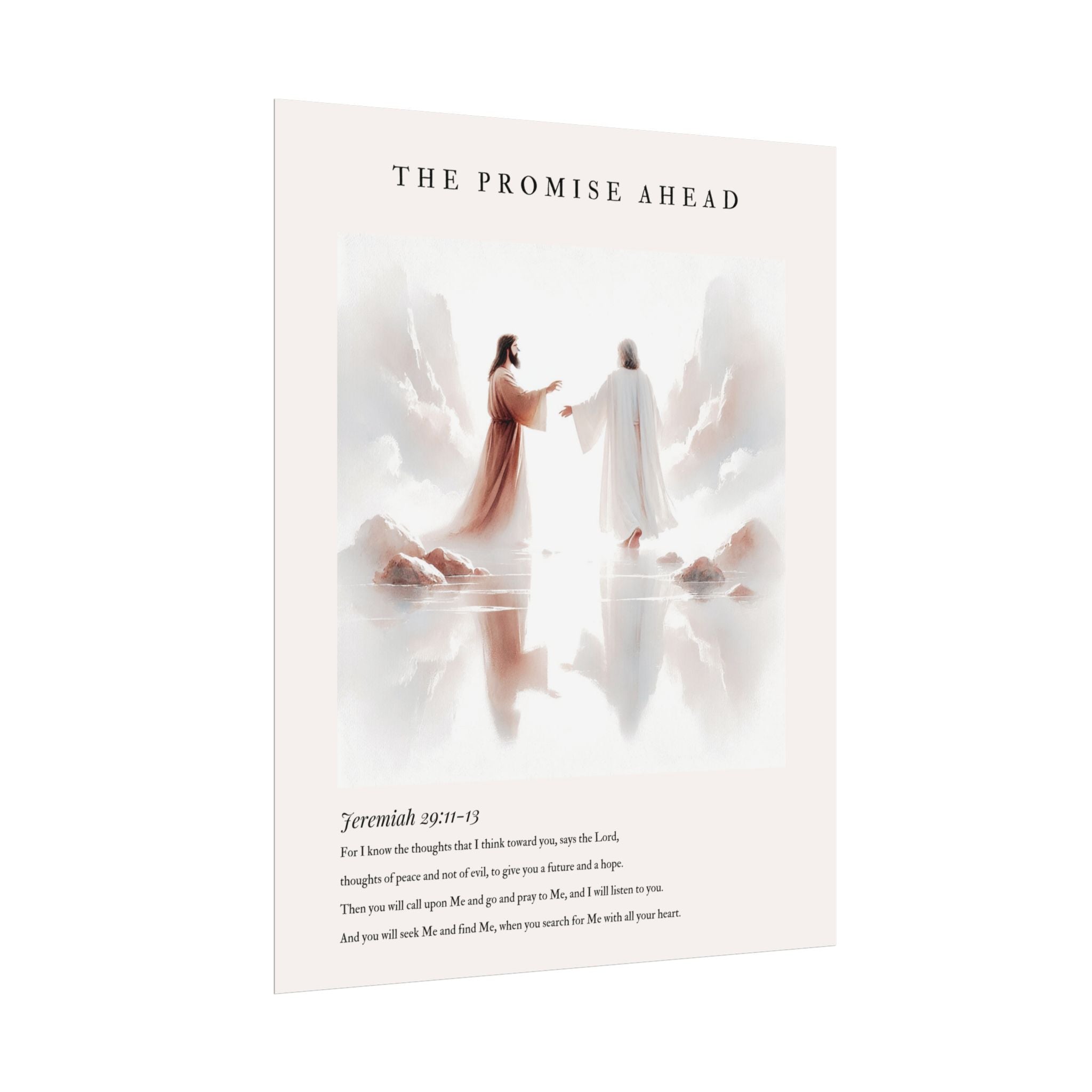The Promise Ahead – Jeremiah 29:11-13 Wall Art