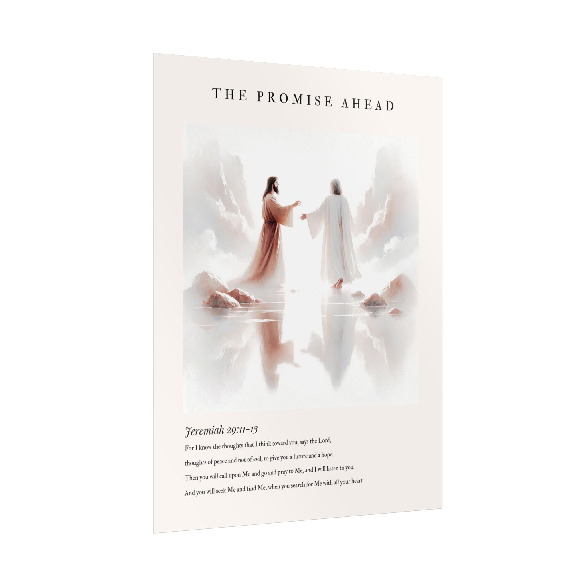 The Promise Ahead – Jeremiah 29:11-13 Wall Art