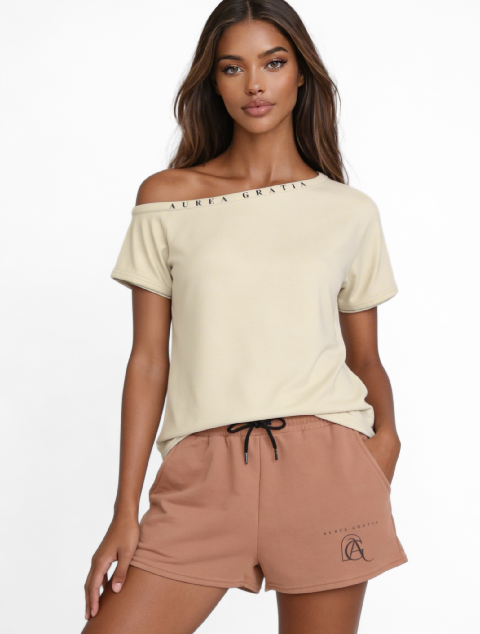 Aequitas Off Shoulder Tee