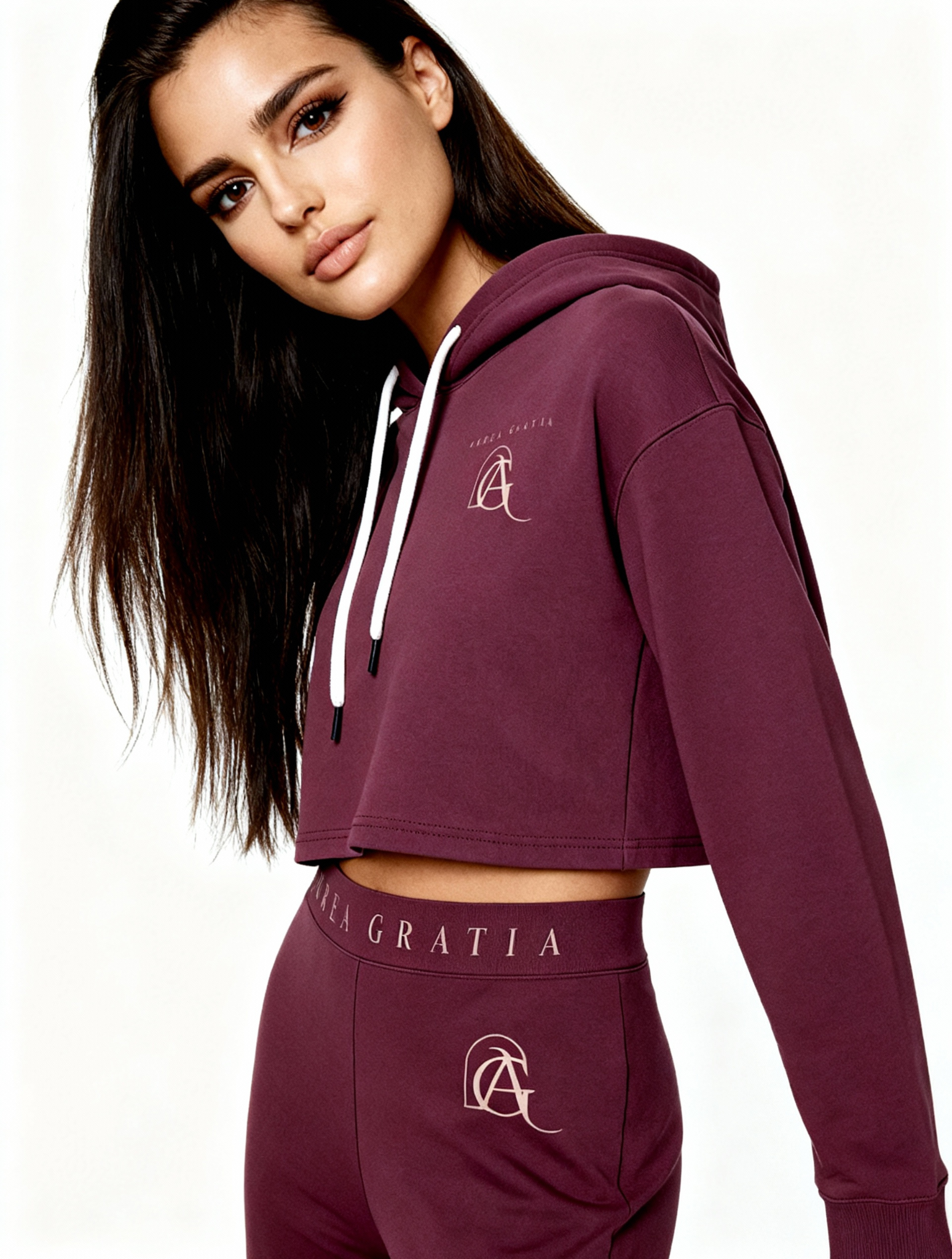 Vita Scuba Cropped Hoodie