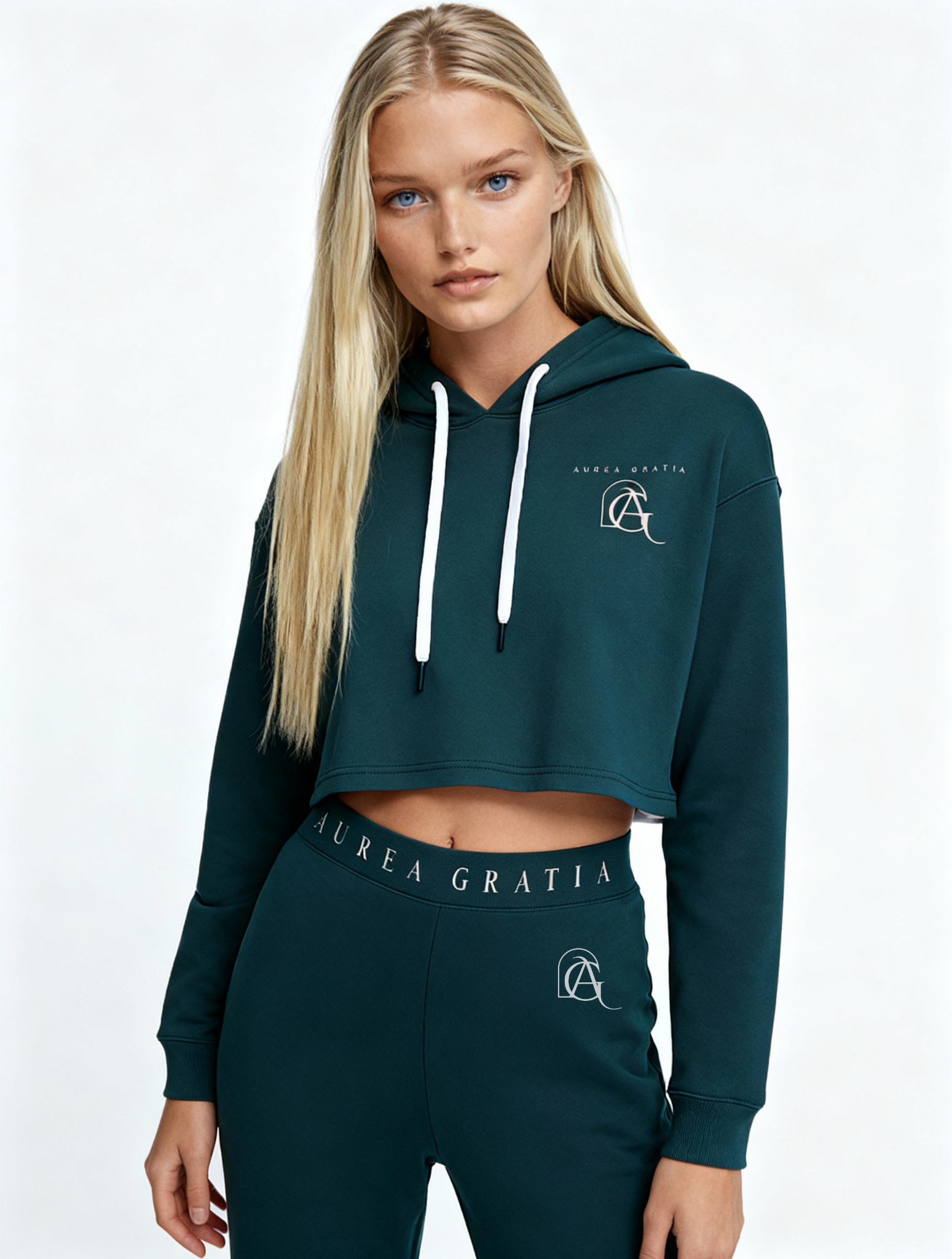 Vita Scuba Cropped Hoodie