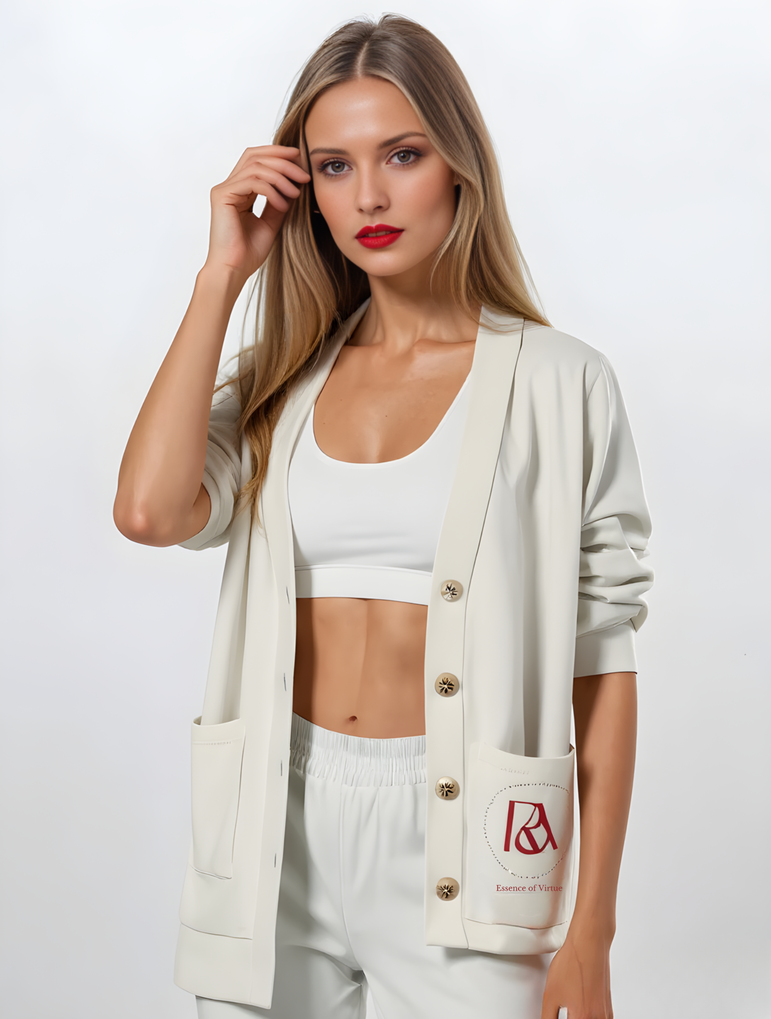 Hadassah Fleece Cardigan