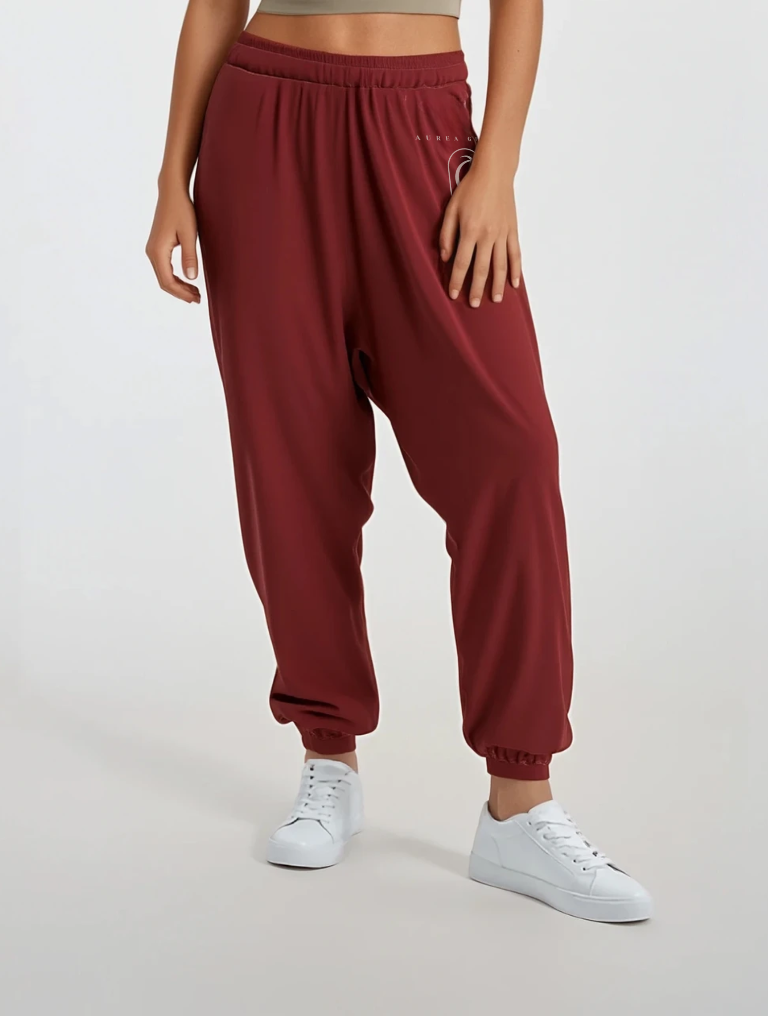 Excelsa Scuba Drape Pants