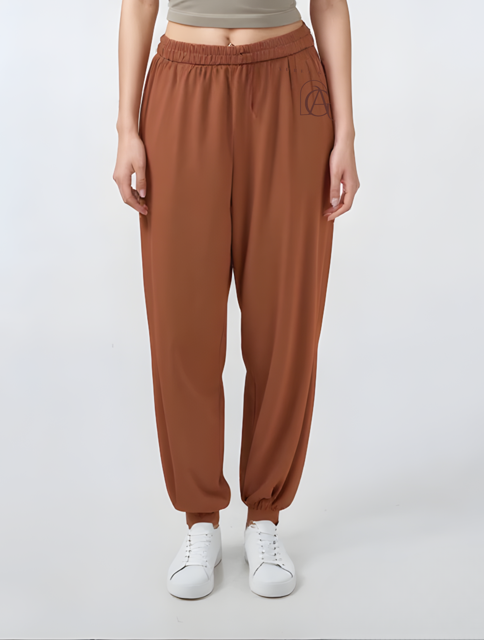 Excelsa Scuba Drape Pants