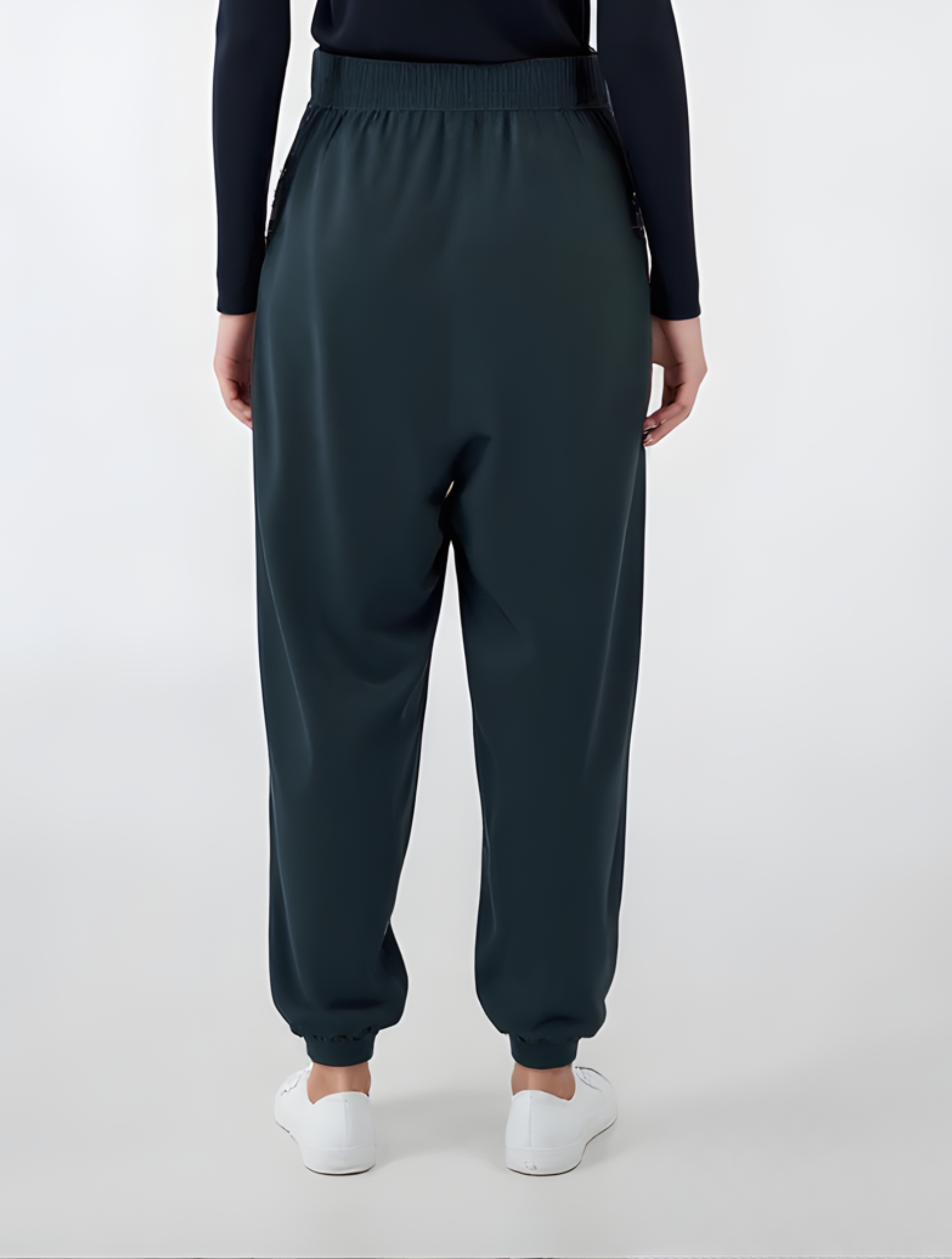 Excelsa Scuba Drape Pants