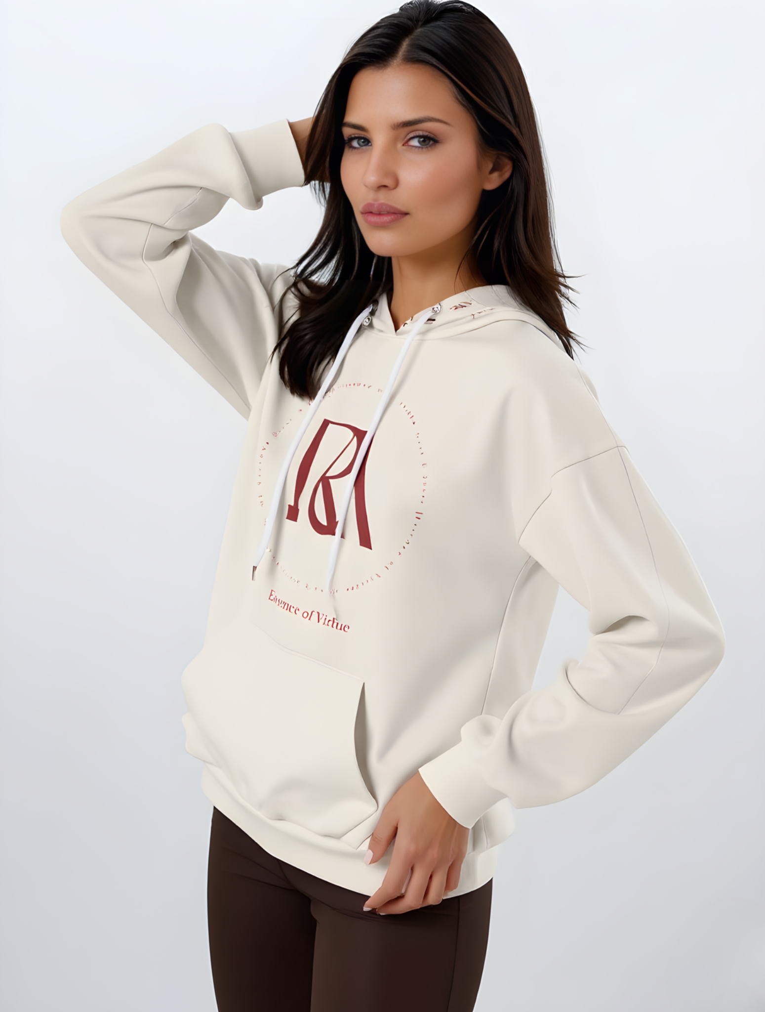 Junia Textured Fleece Hoodie