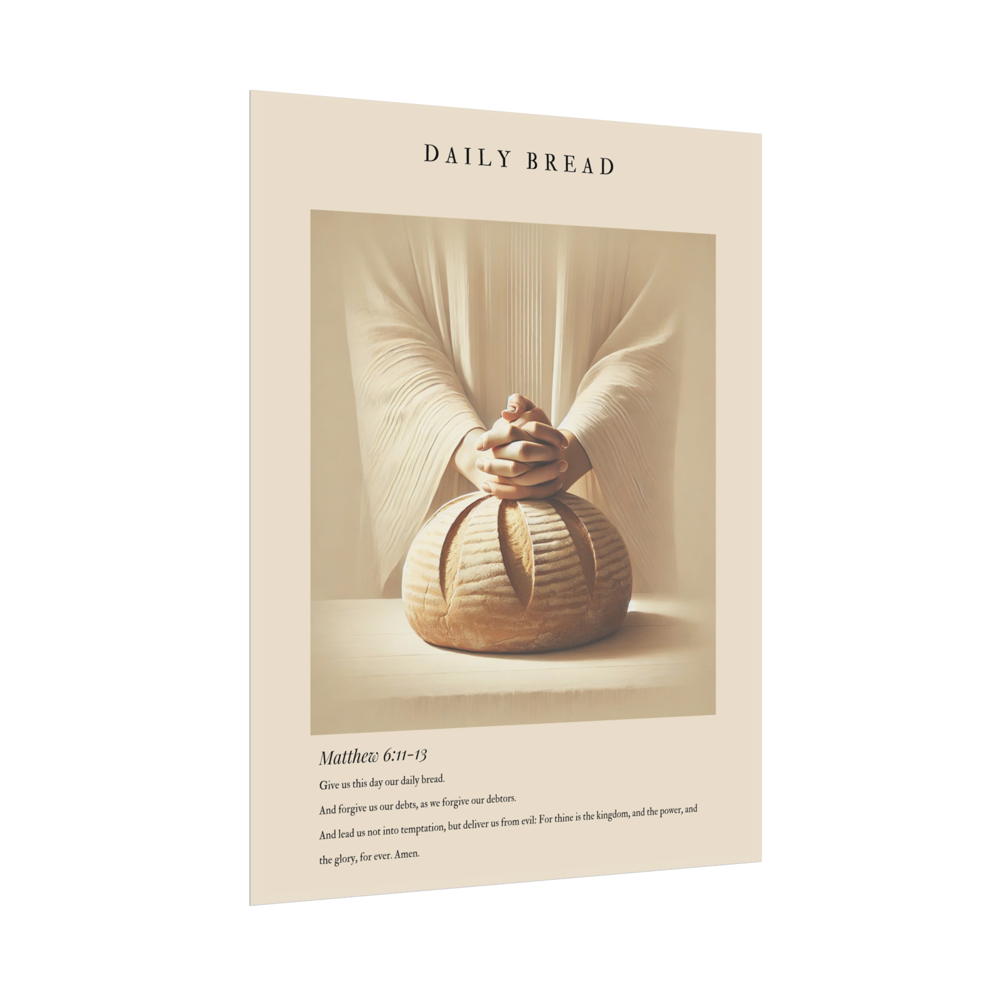 Daily Bread – Sacred Provision Wall Art