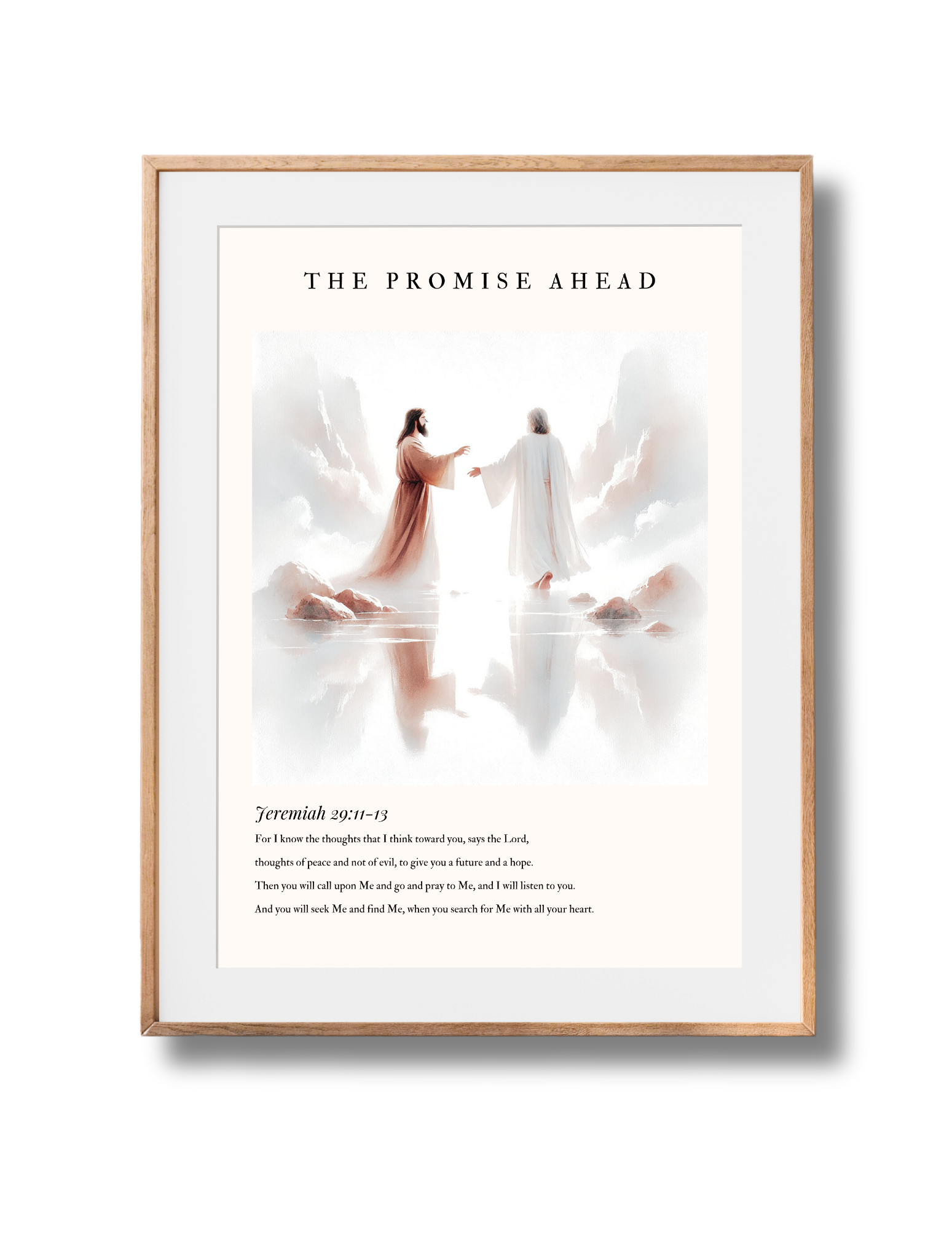 The Promise Ahead – Jeremiah 29:11-13 Wall Art