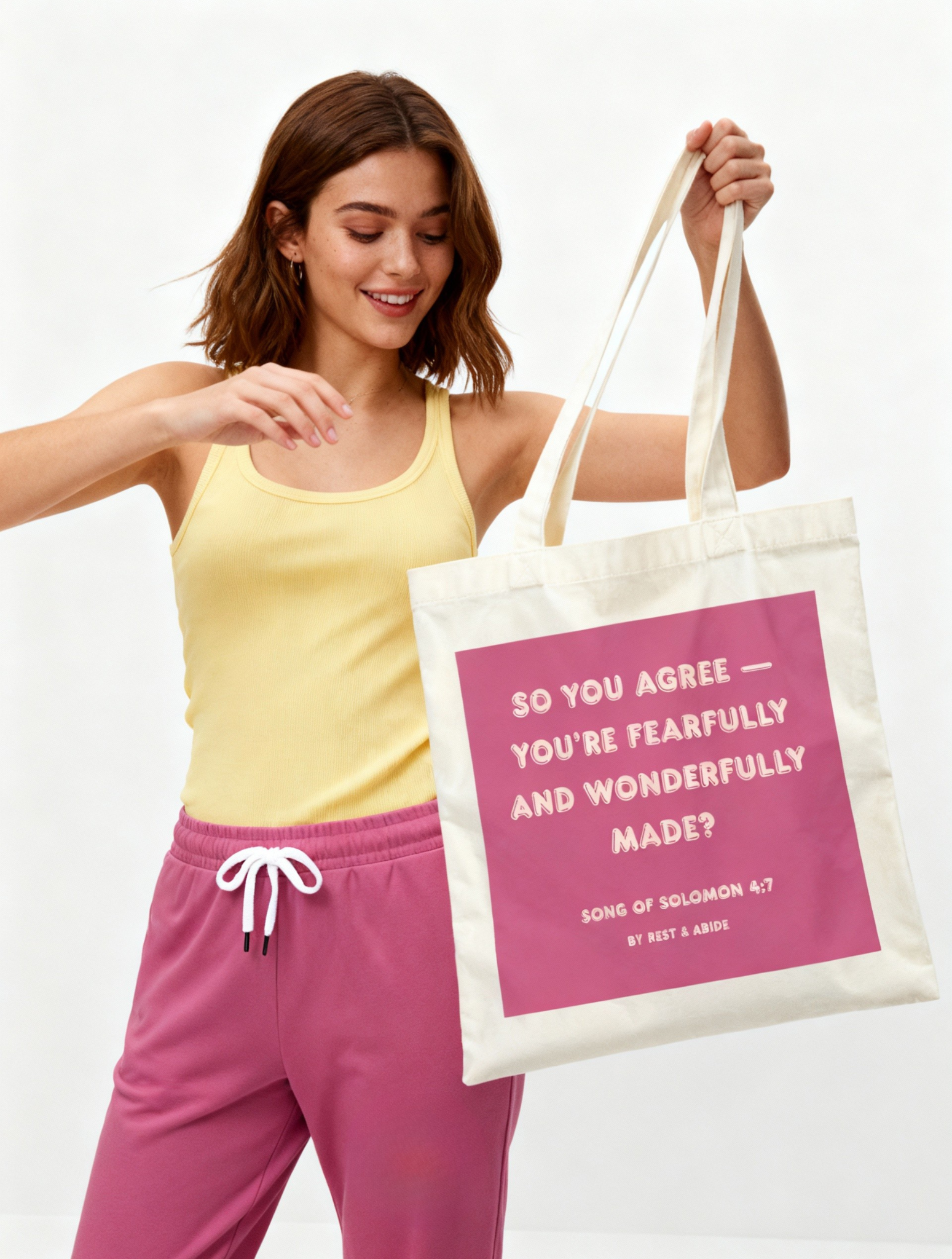 Thou Shalt Not Be Basic Tote —✨ Limited Edition Success