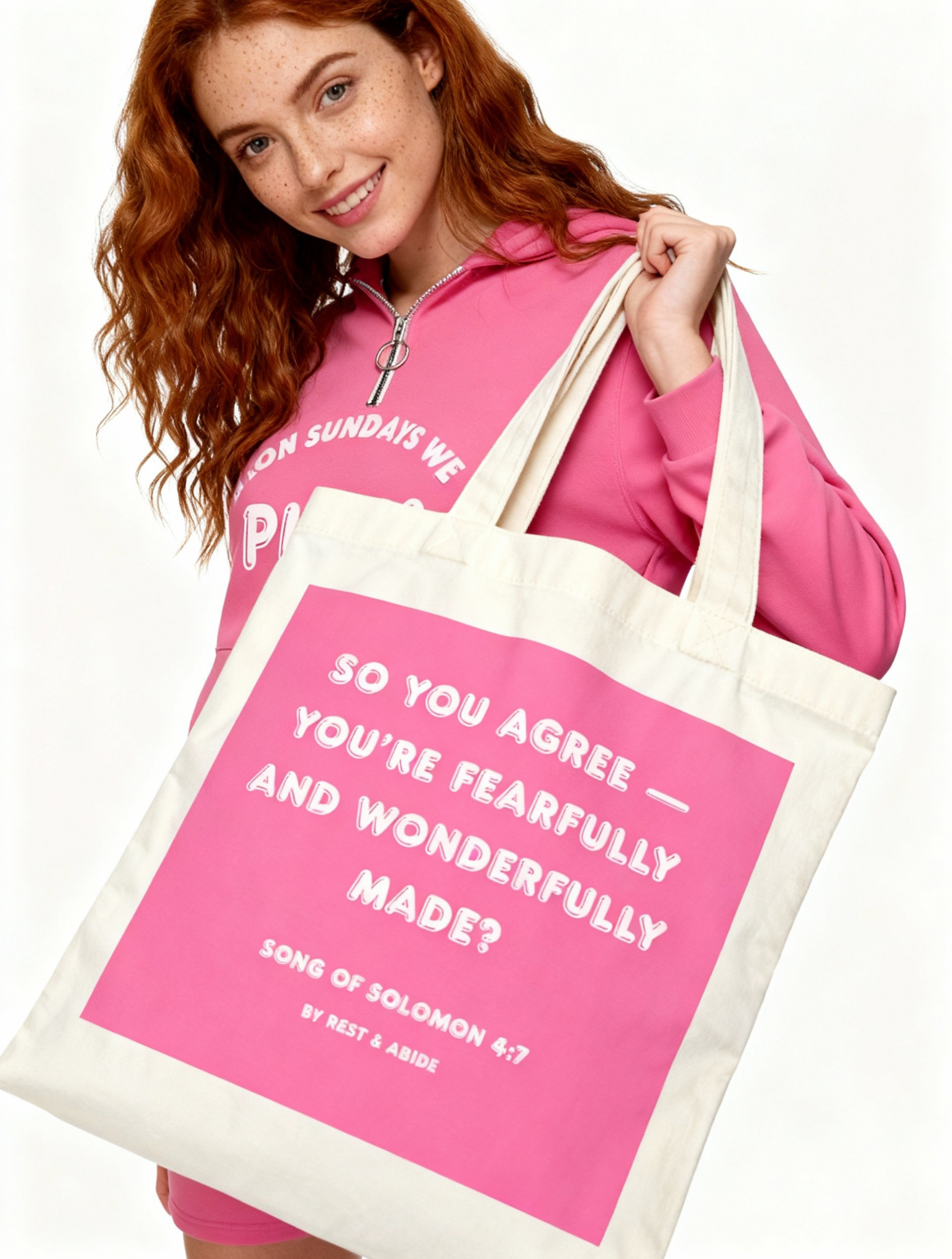 Thou Shalt Not Be Basic Tote —✨ Limited Edition Success