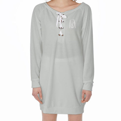 Tabitha's Grace Lace-Up Sweatshirt