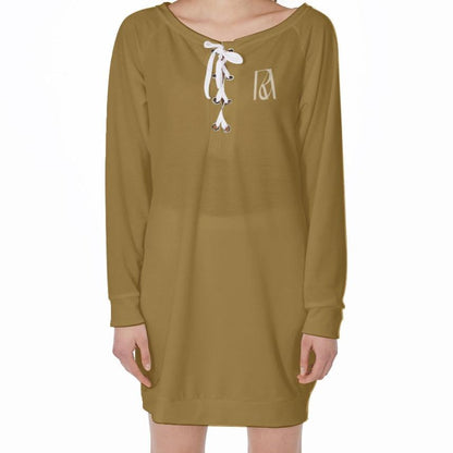 Tabitha's Grace Lace-Up Sweatshirt