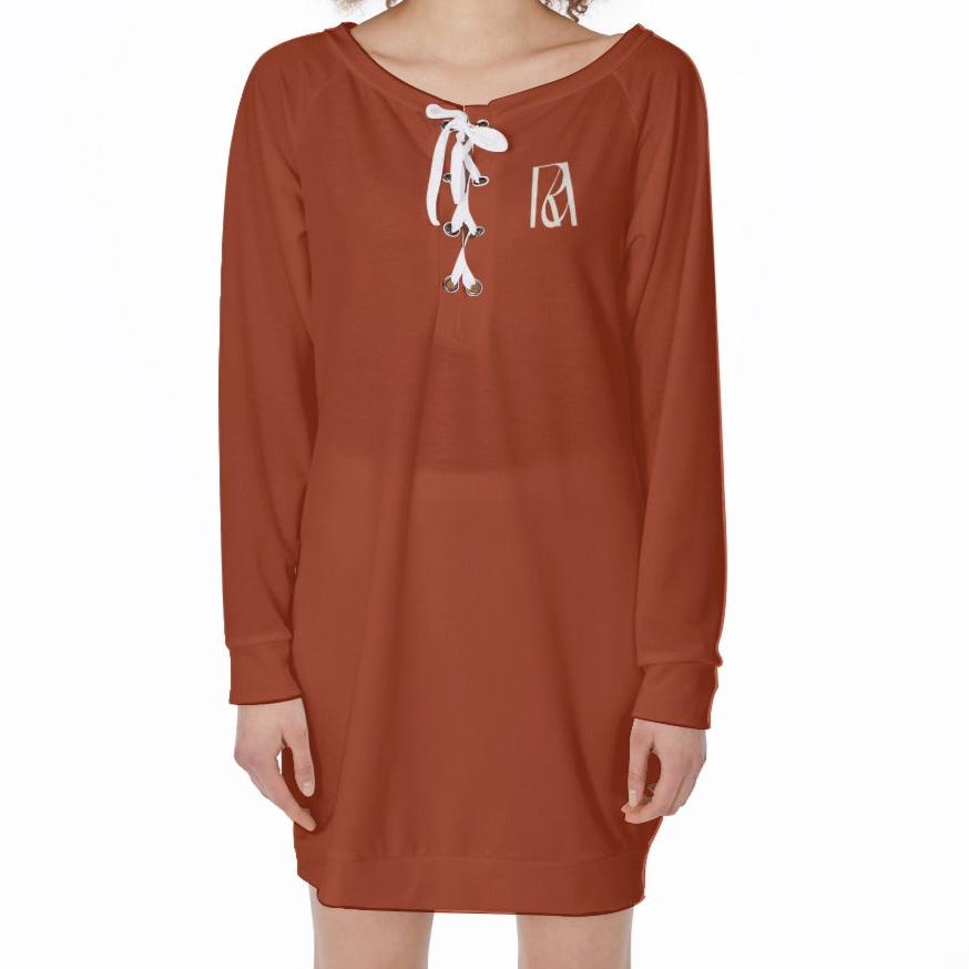 Tabitha's Grace Lace-Up Sweatshirt