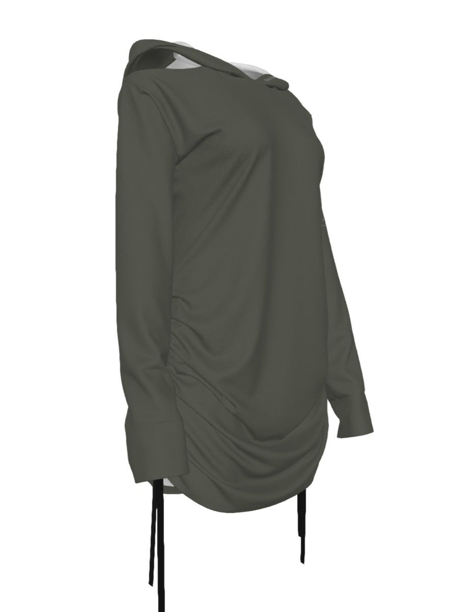 Dévoué One-Shoulder Dress