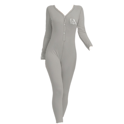 Mary Plunging Neck Jumpsuit