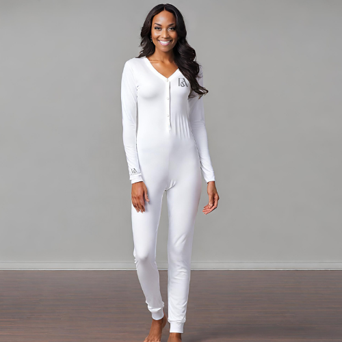 Mary Plunging Neck Jumpsuit