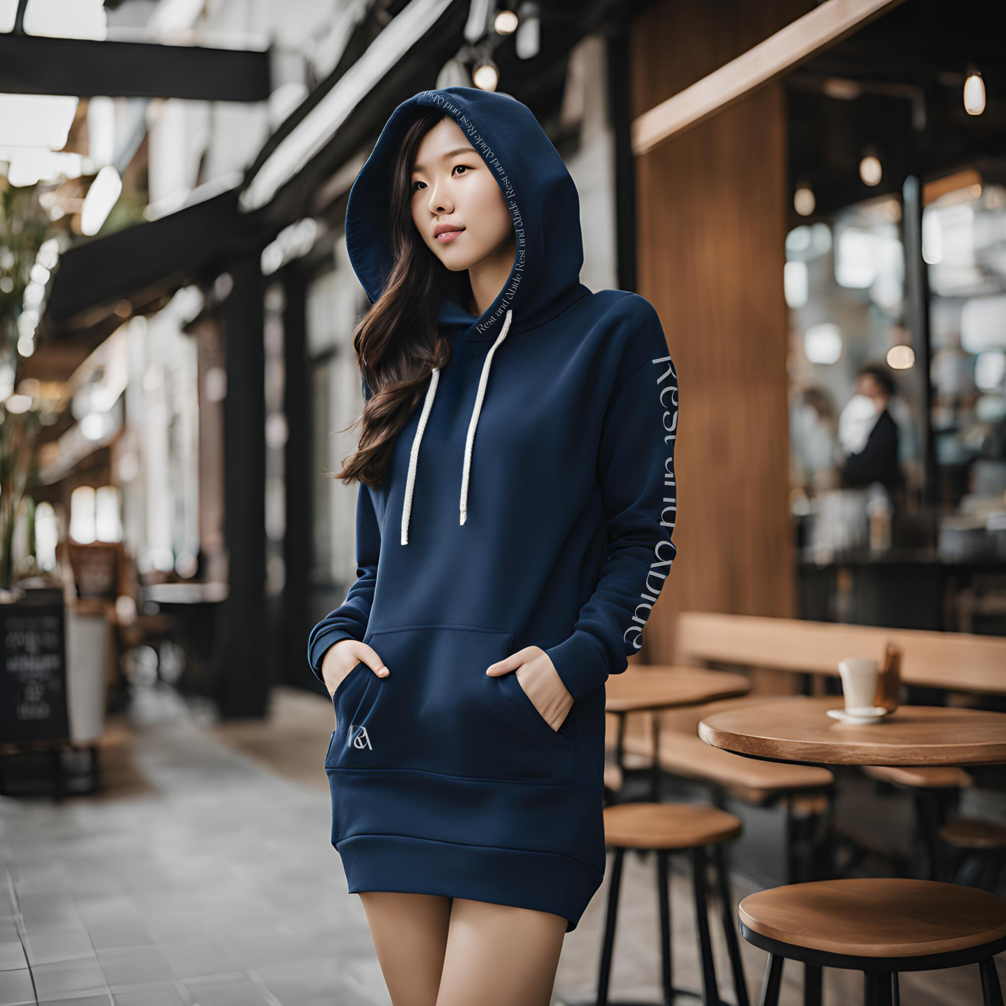 Refuge Hooded Sweatshirt Dress