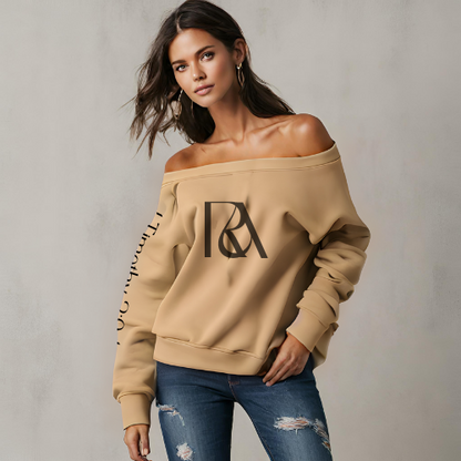 Eden Women's Off-Shoulder Sweatshirt