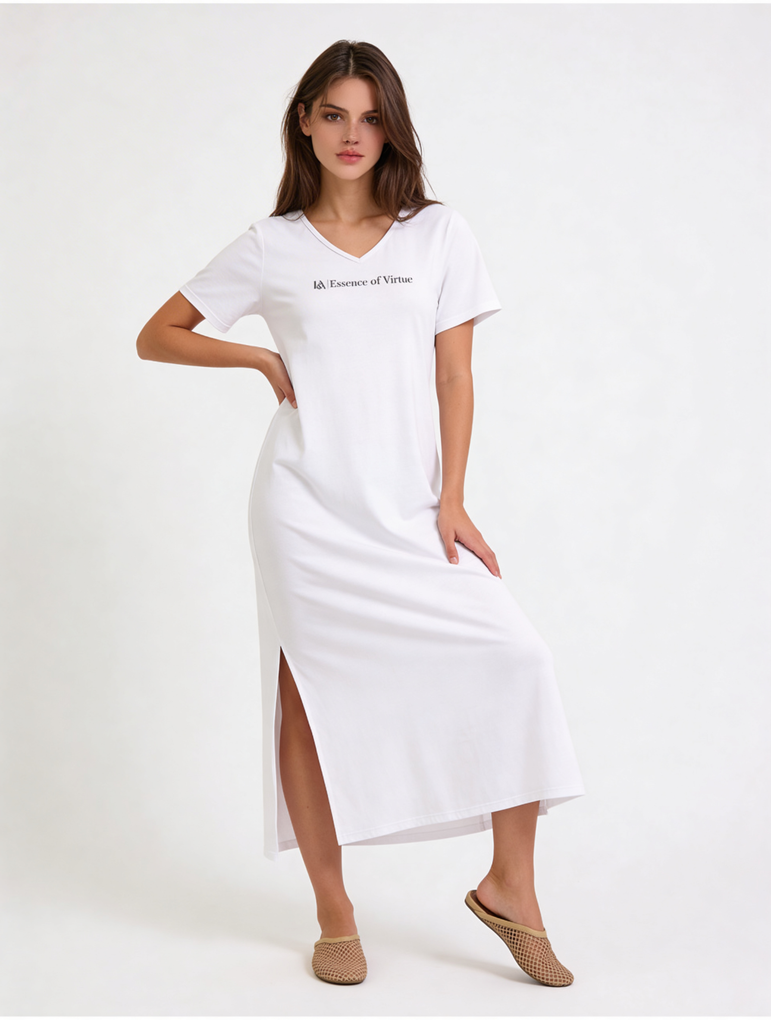 Adina V-Neck Dress