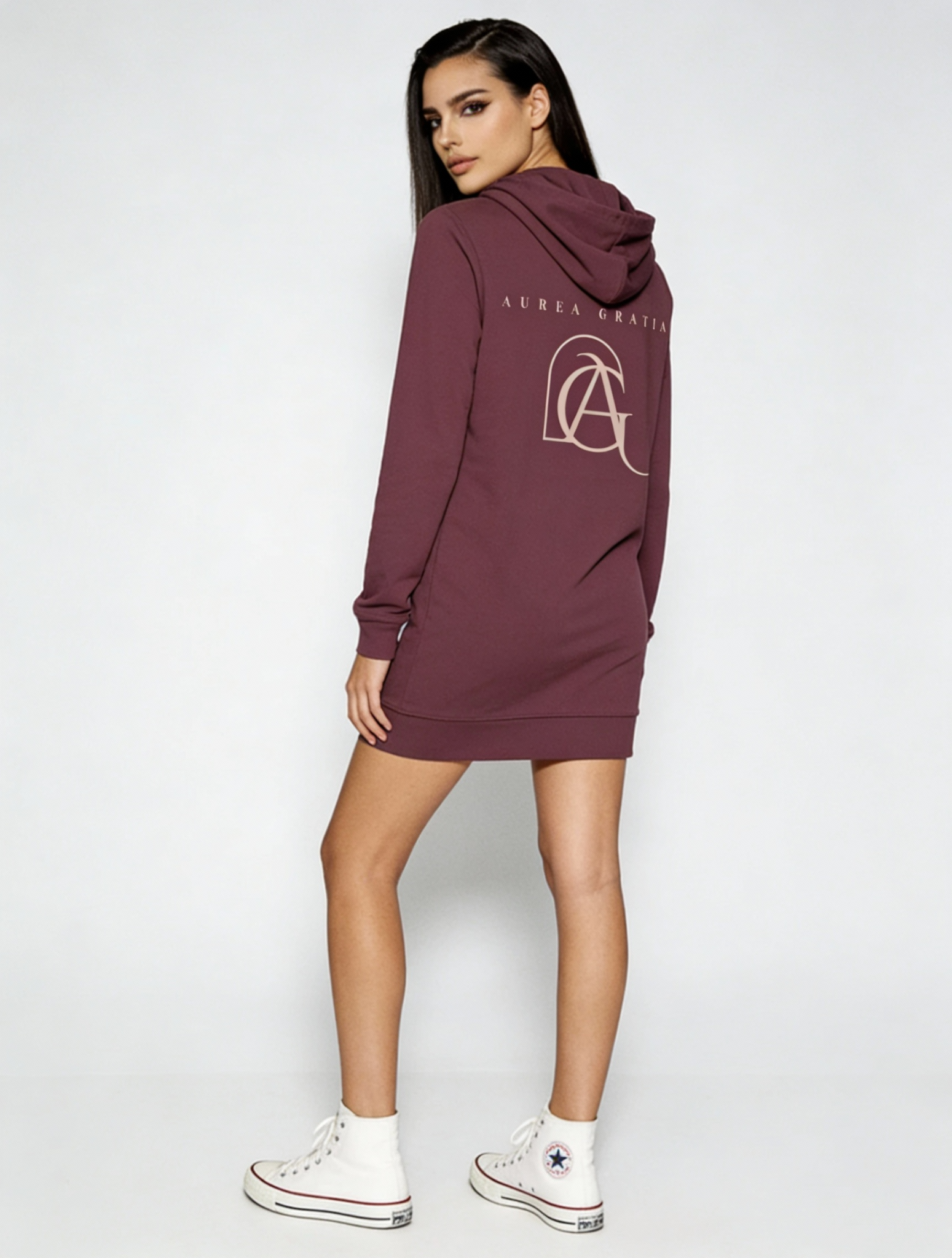 Altiora Scuba Hoodie Dress II