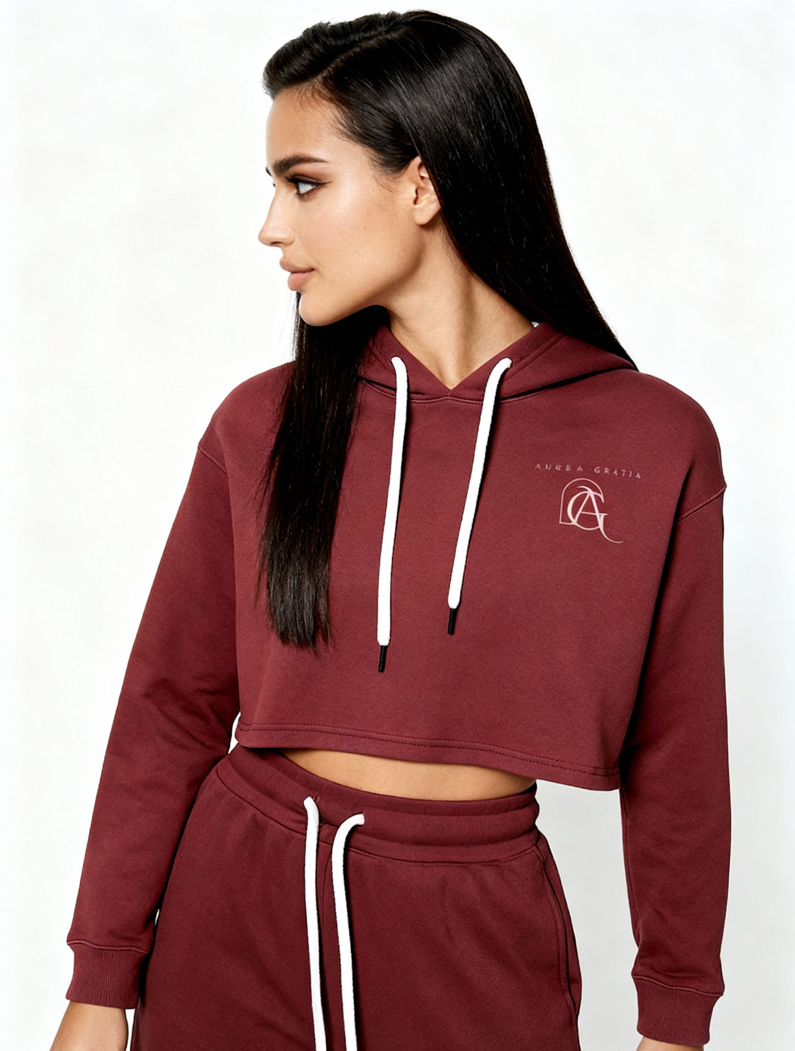 Vita Scuba Cropped Hoodie