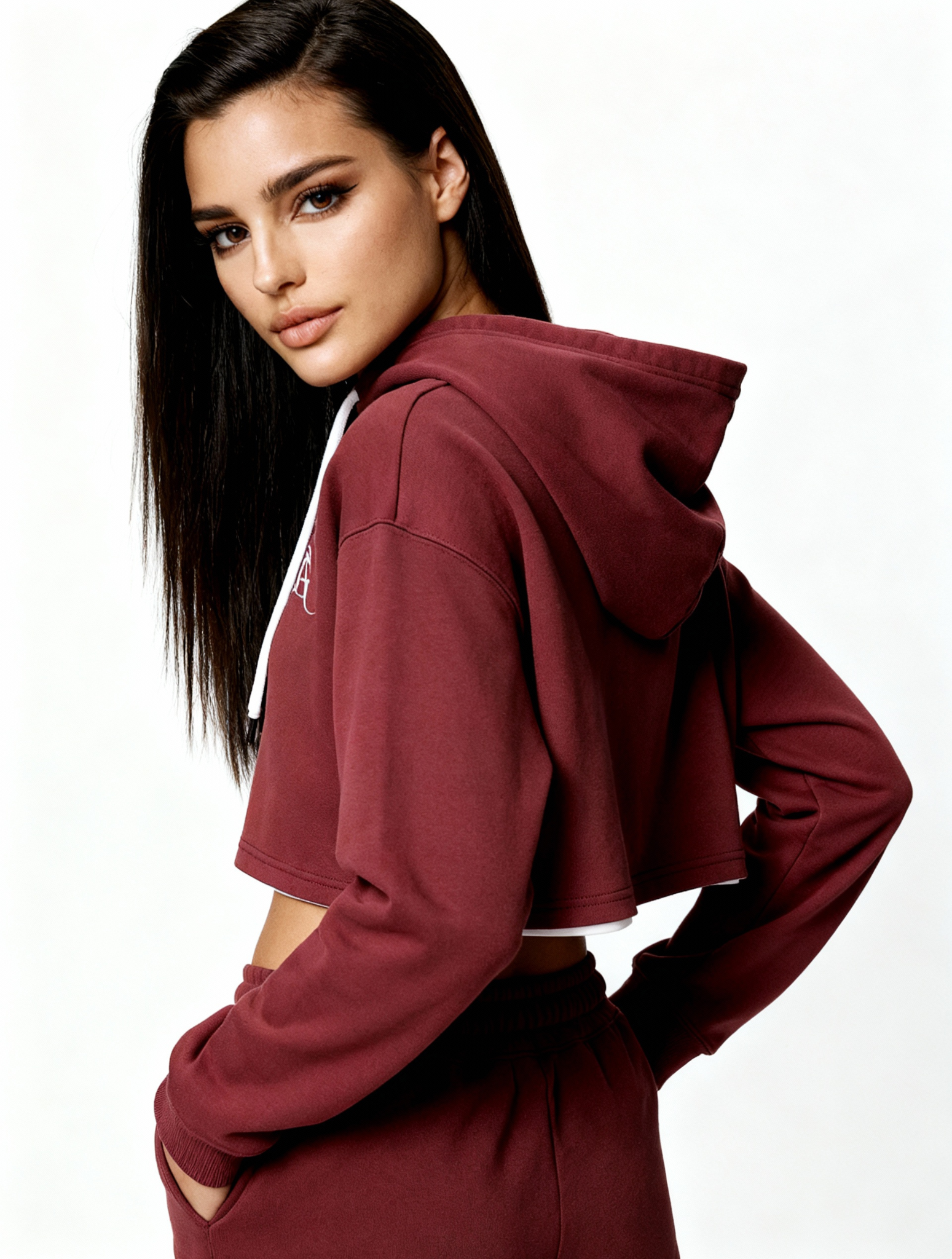 Vita Scuba Cropped Hoodie