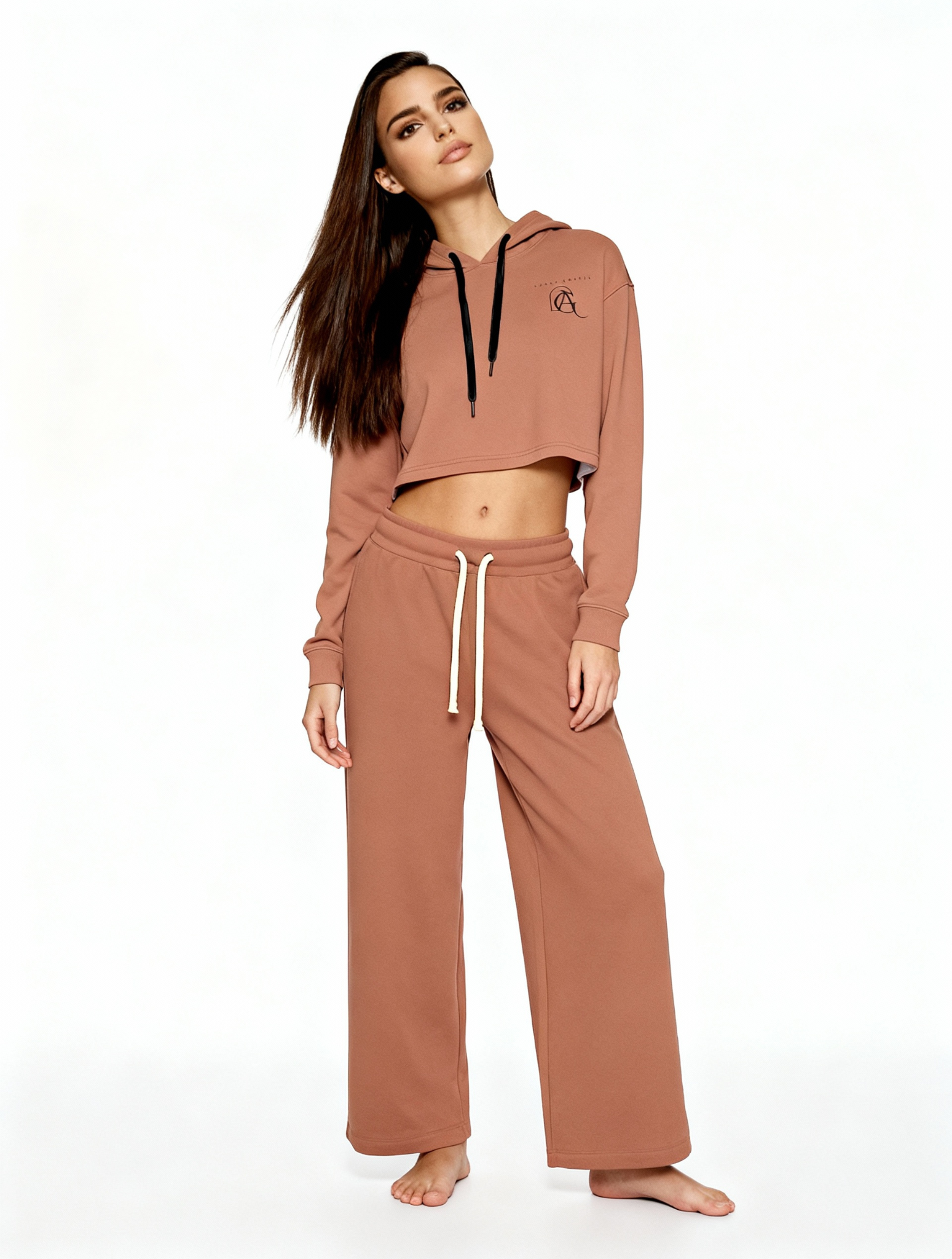 Vita Scuba Cropped Hoodie