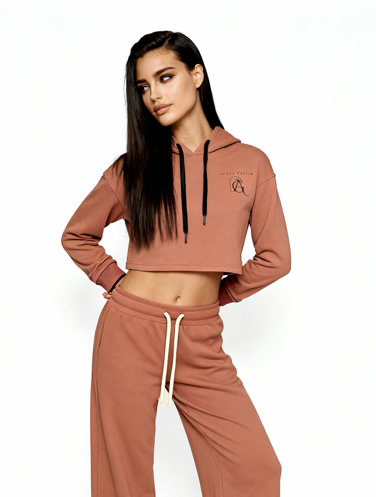 Vita Scuba Cropped Hoodie