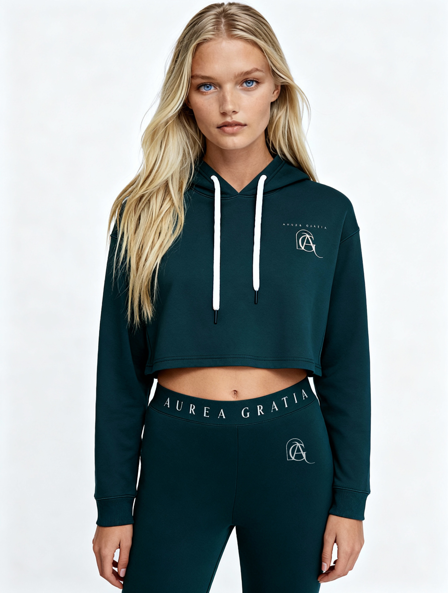 Vita Scuba Cropped Hoodie