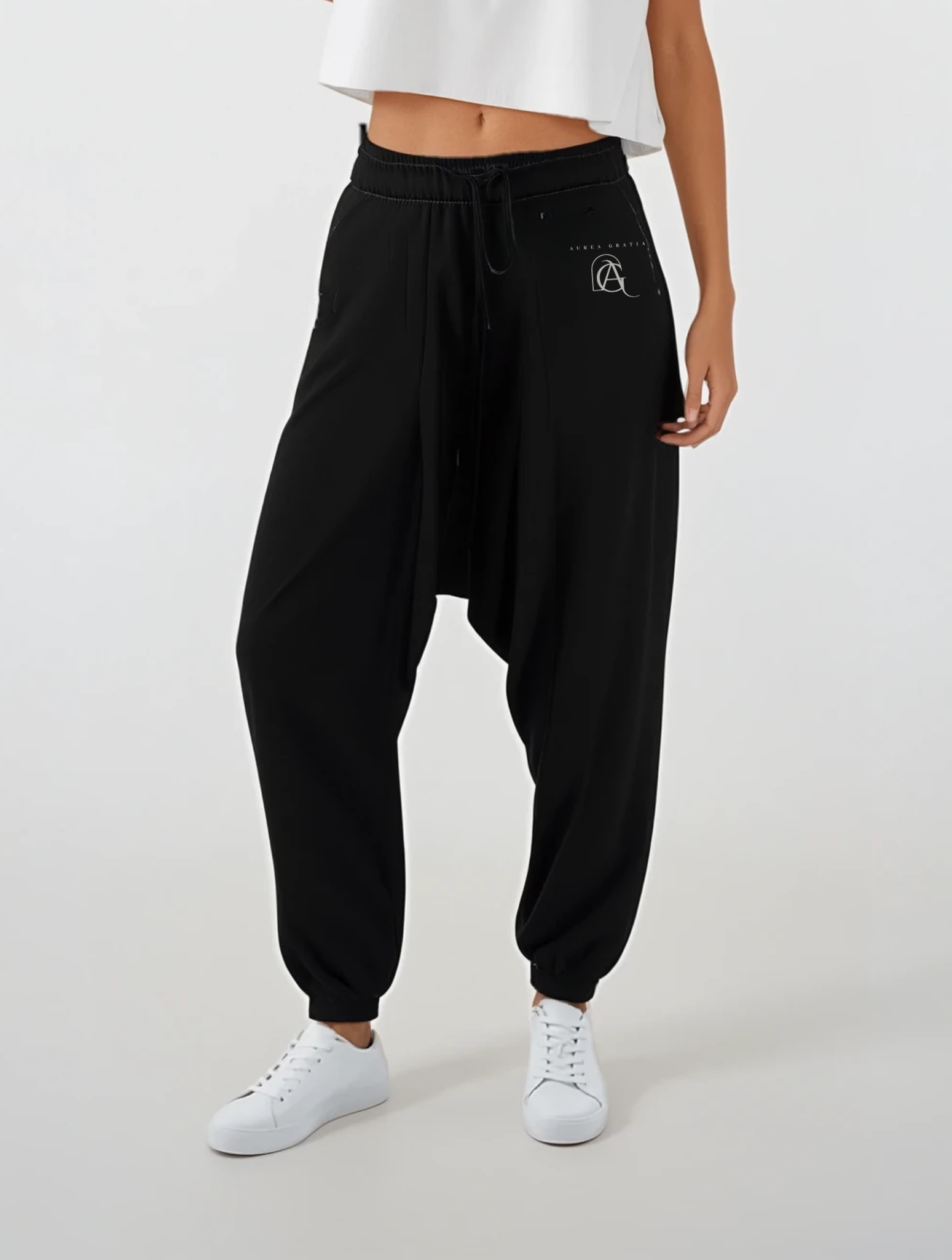 Excelsa Scuba Drape Pants