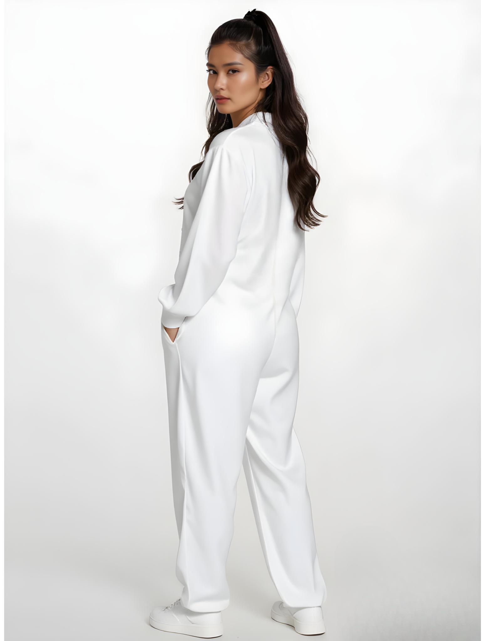 Abrielle Fleece Jumpsuit