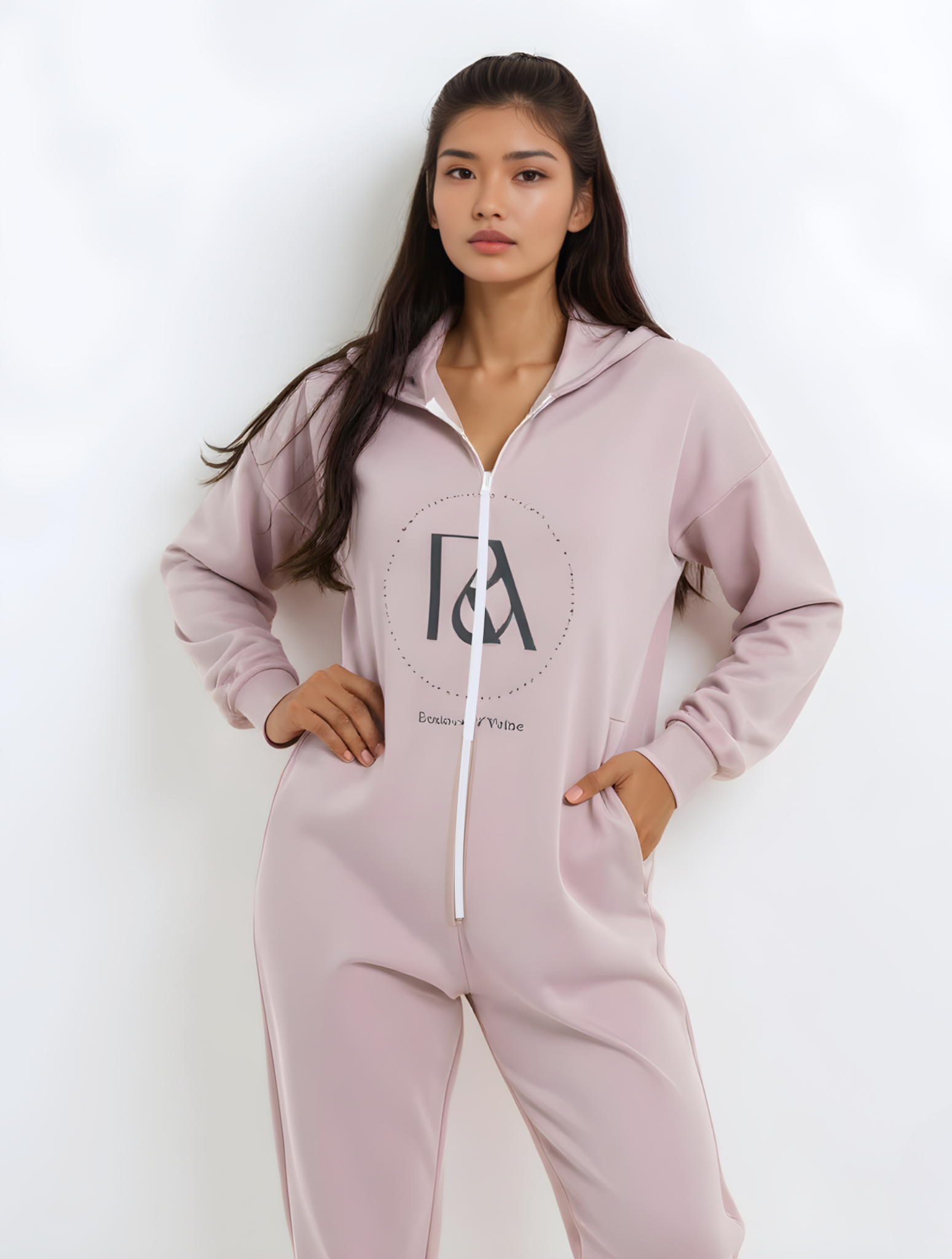 Abrielle Fleece Jumpsuit