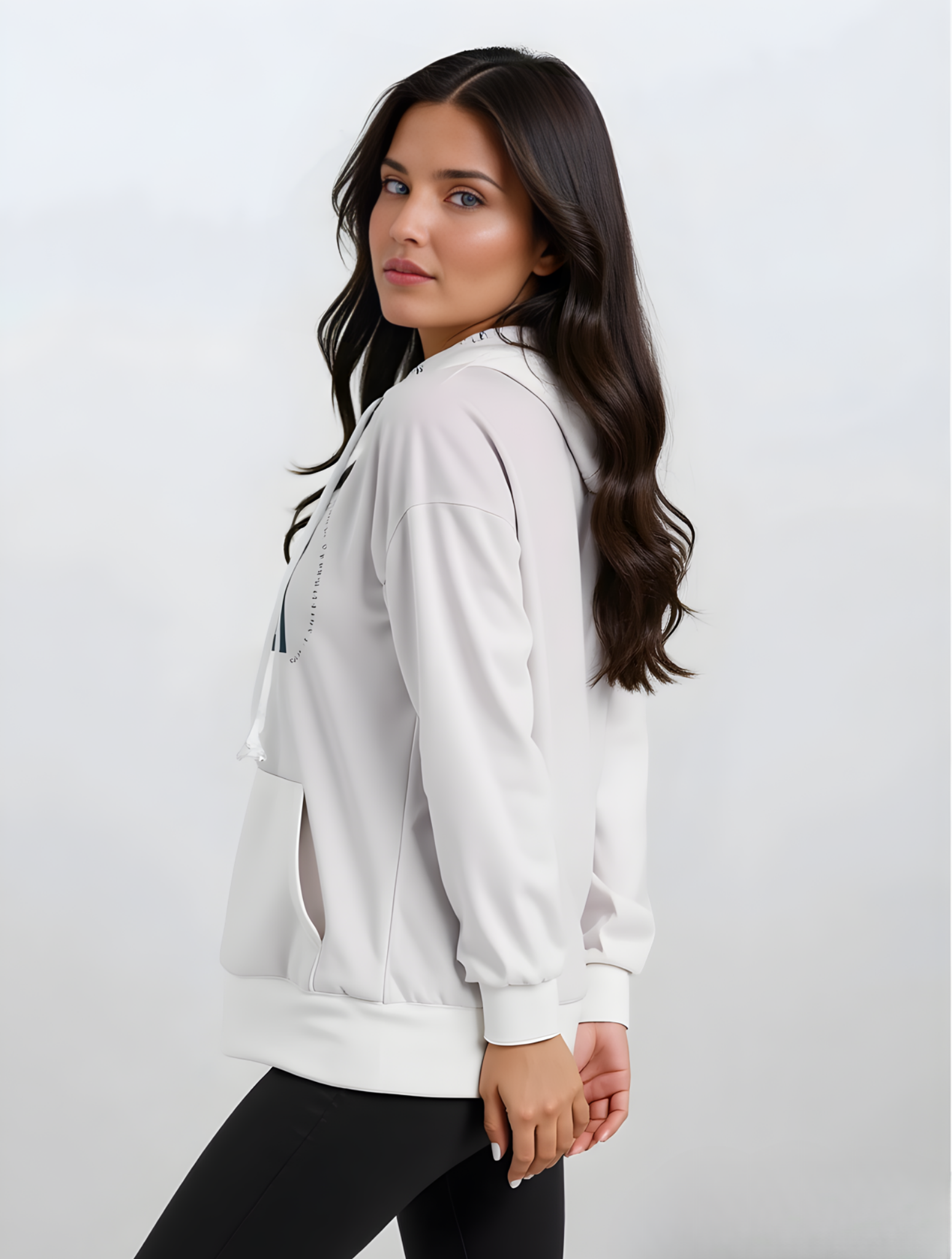Junia Textured Fleece Hoodie